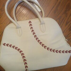 Charming Charlie baseball purse